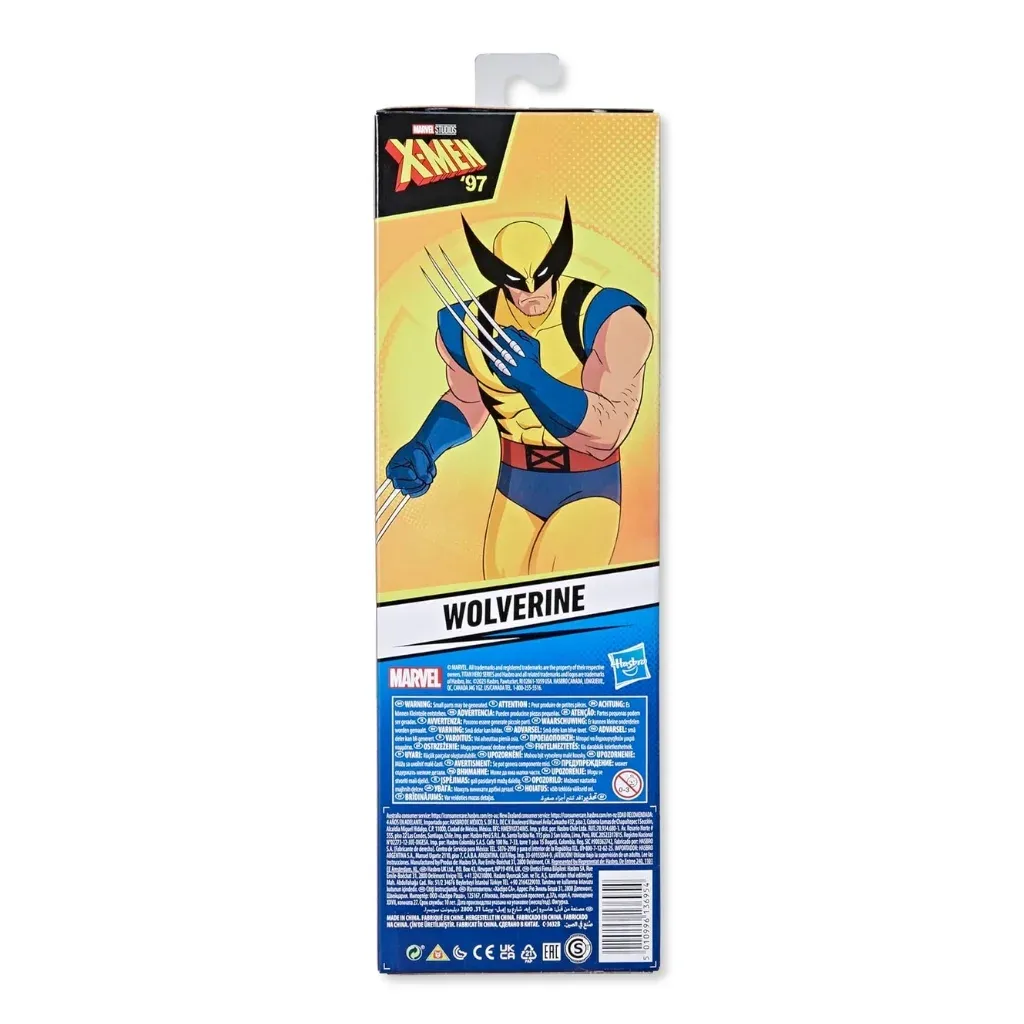 hasbro titan hero: x-men ’97 – wolverine figura, 30cm - slika 3