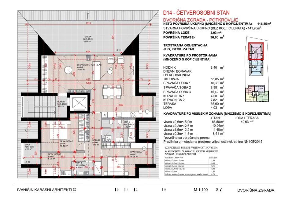 stan: zagreb (donji grad),kvatrić,četverosobni 129.02 m2, novogradnja - slika 11