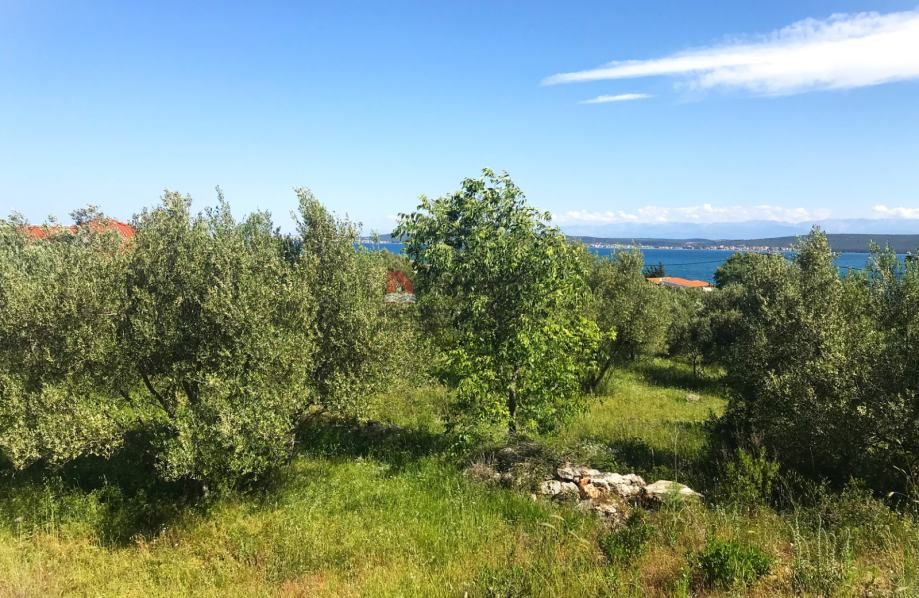 Pašman-DOBROPOLJANA,građevinsko zemljište s projektom za izgradnju zgr - Dobropoljana, Pašman