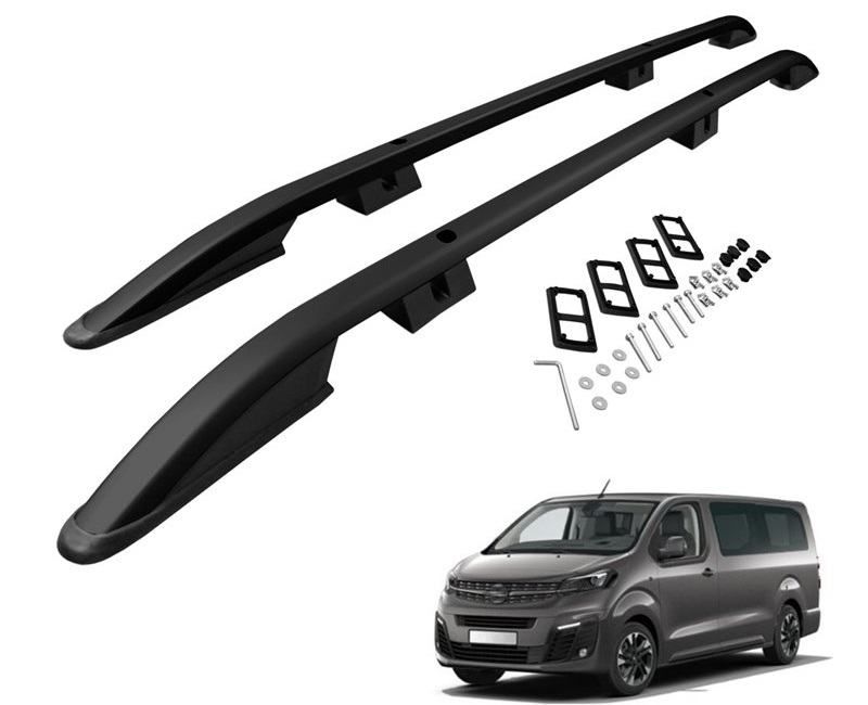 Uzdužni Krovni Nosači Za Opel Zafira Life L1 - Crni Nosači - Županja