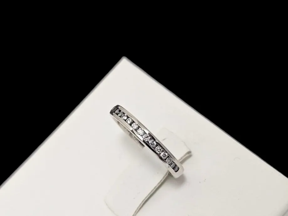zlatni prsten s dijamantima - 0.08ct - 2.12g .585 (14k) / r1, rate !! - slika 3