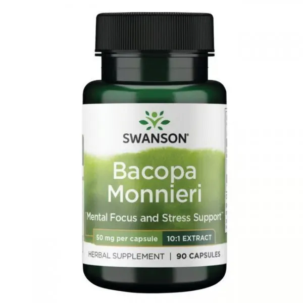 swanson bacopa monnieri 90 kaps - slika 1