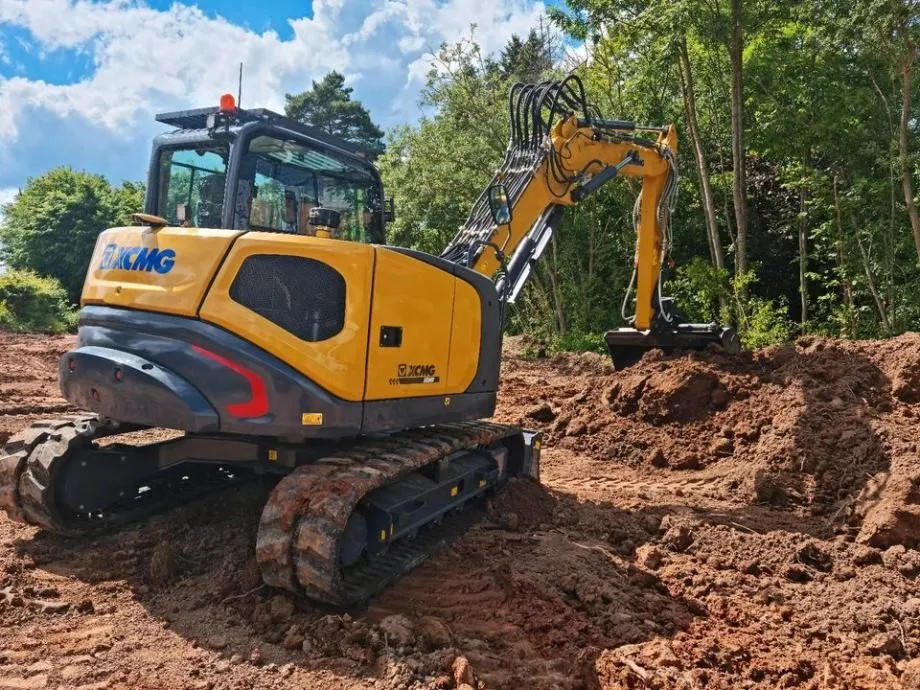 novi bager gusjeničar xcmg 8 t (mono ili duo kran) - najam, prodaja - slika 7