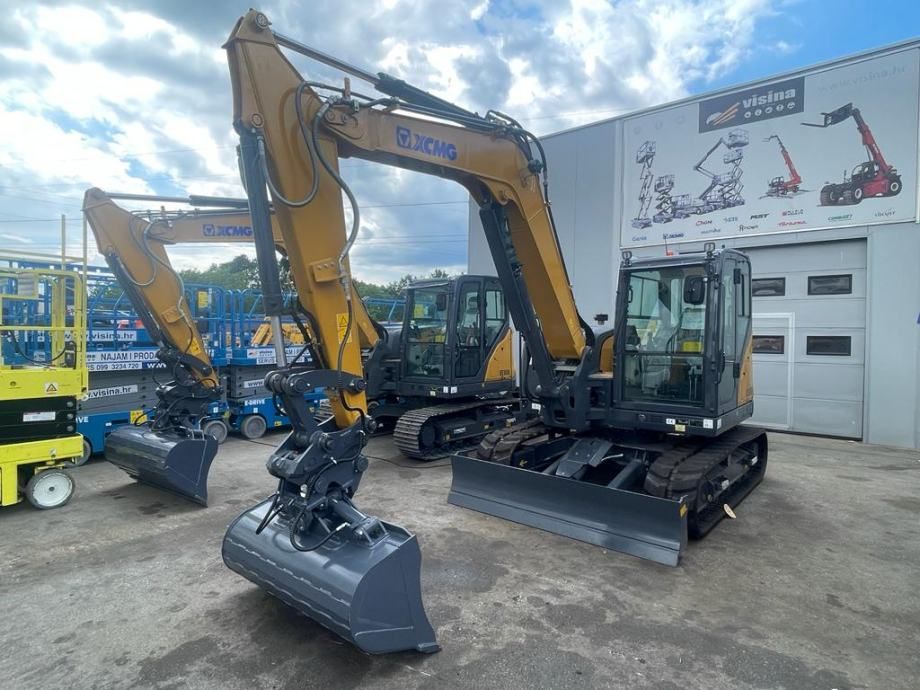 novi bager gusjeničar xcmg 8 t (mono ili duo kran) - slika 2