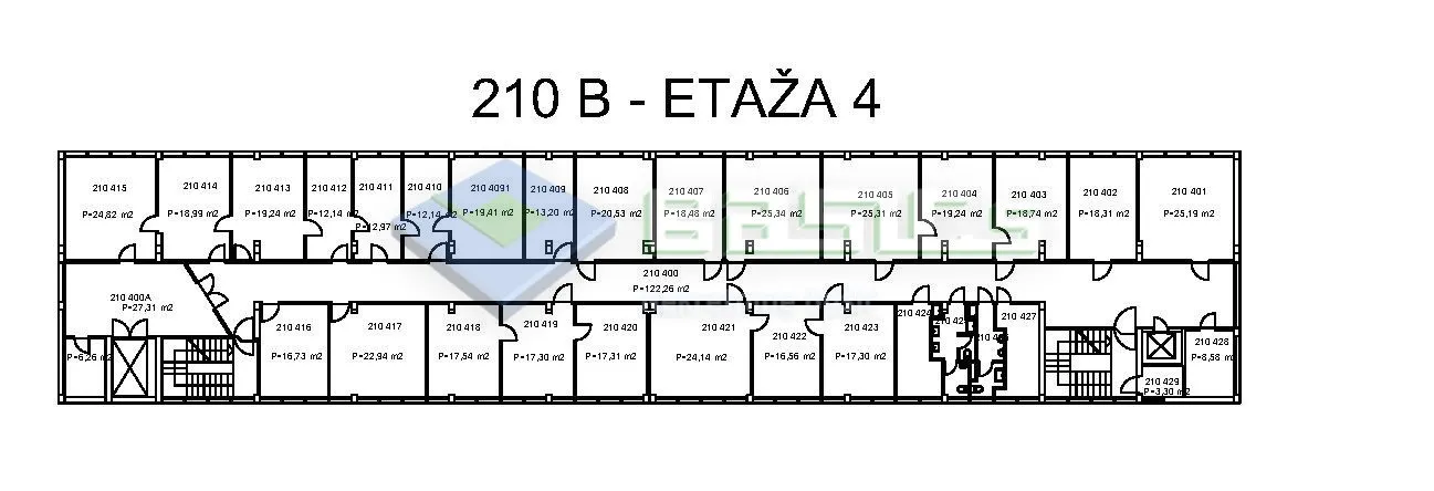 folnegovićevo naselje-rakušina, uredski prostor, 2.000 m2 - slika 13