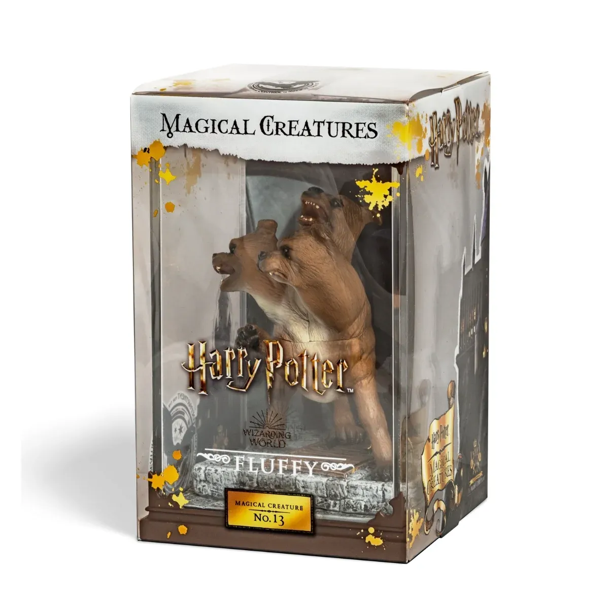 harry potter magical creatures – fluffy figura, 18.5cm - slika 4