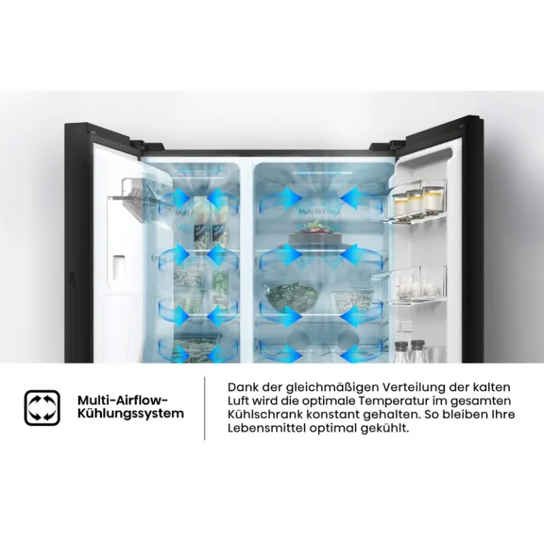 hisense side-by-side rsim535afe dozator za vodu/led, nofrost, sa sprem - slika 12