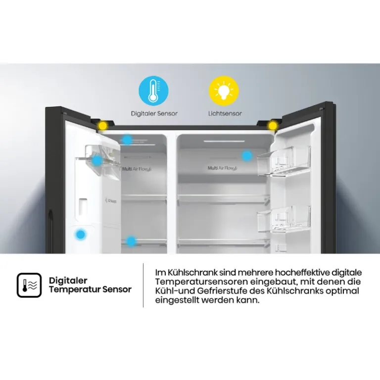 hisense side-by-side rsim535afe dozator za vodu/led, nofrost, sa sprem - slika 11