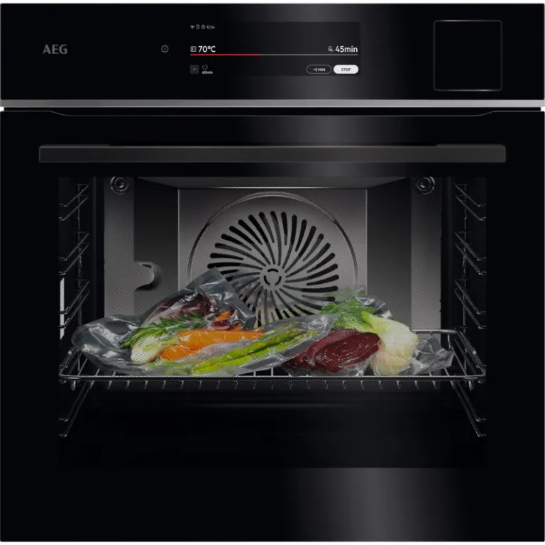 aeg tp9sb83zab 9000 proassist sa steampro i sous vide / ugradbena pećn - slika 1