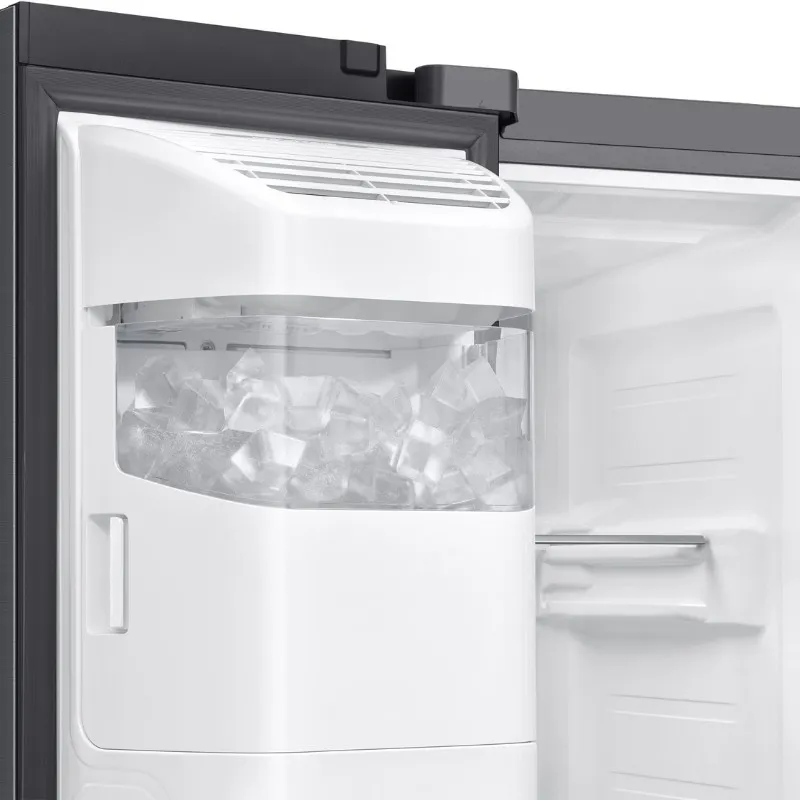 samsung side by side rs70f66kbfef dozator leda i vode, al energy način - slika 6