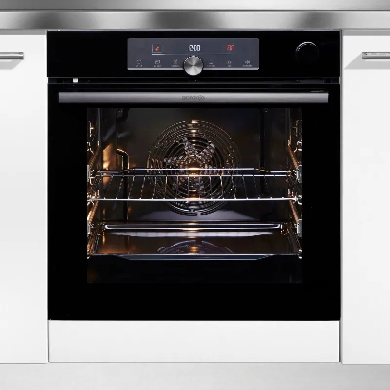 gorenje pećnica bpsa 6747 piroliza, teleskopske vodilice na 2 razine, - slika 5