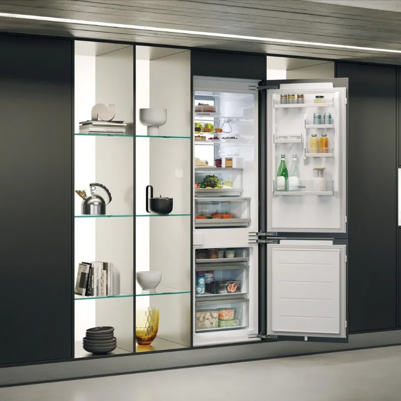 haier ugradbeni hladnjak sa zamrzivačem titanium series 6 hbw7518bt s - slika 7