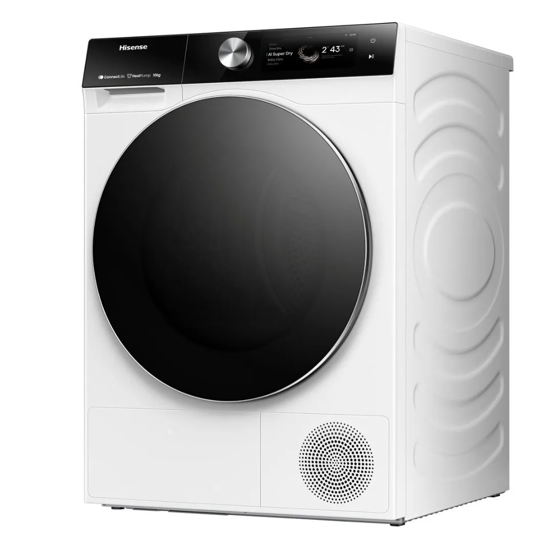 hisense sušilica s toplinskom pumpom dh7s107bw dinamički tft zaslon os - slika 3