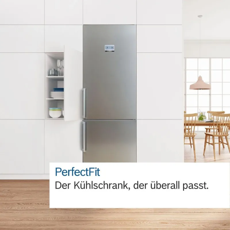 bosch kombinacija hladnjaka/zamrzivača kgn392lcf - slika 3