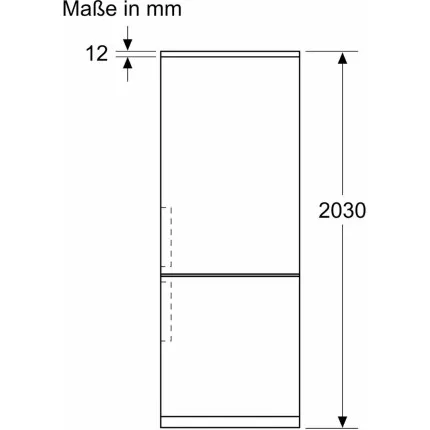 bosch kombinacija hladnjaka/zamrzivača kgn392lcf - slika 12