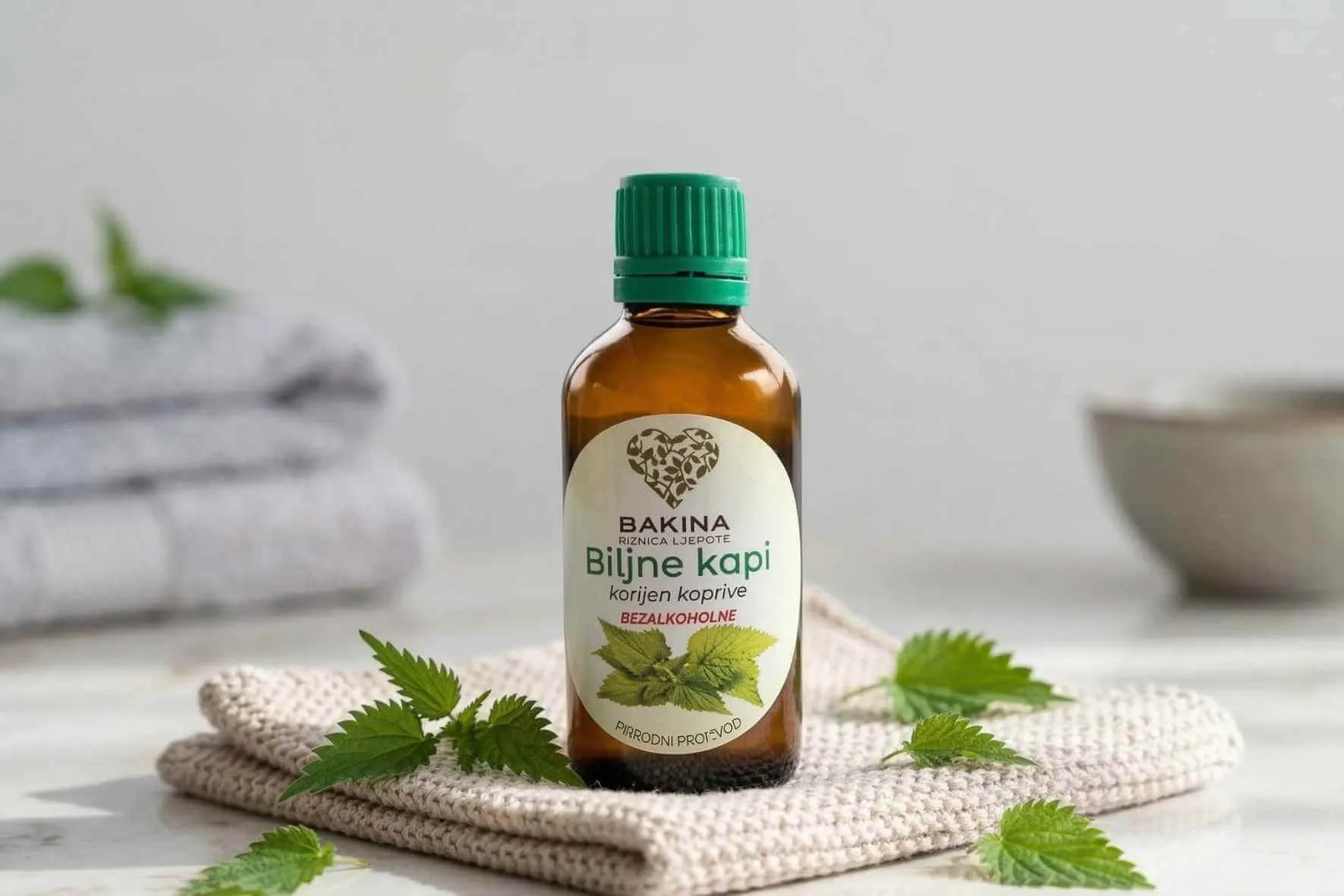 biljne kapi korijena koprive – bezalkoholne - slika 1