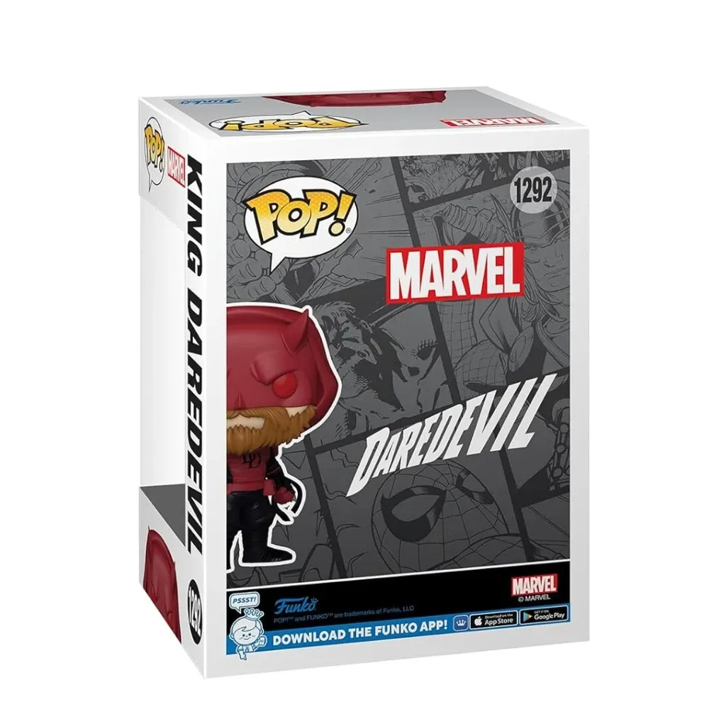 funko pop! marvel: daredevil – king daredevil #1292 - slika 2