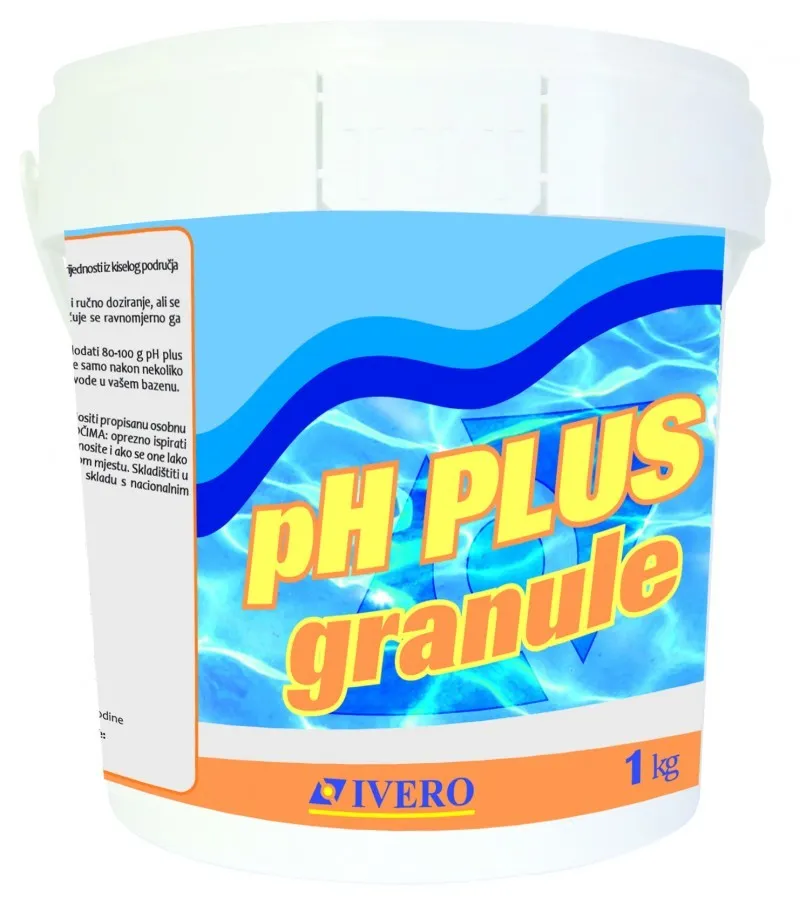 Ph+ PLUS Granule za bazene i SPA masažne bazene 1kg - Zagreb