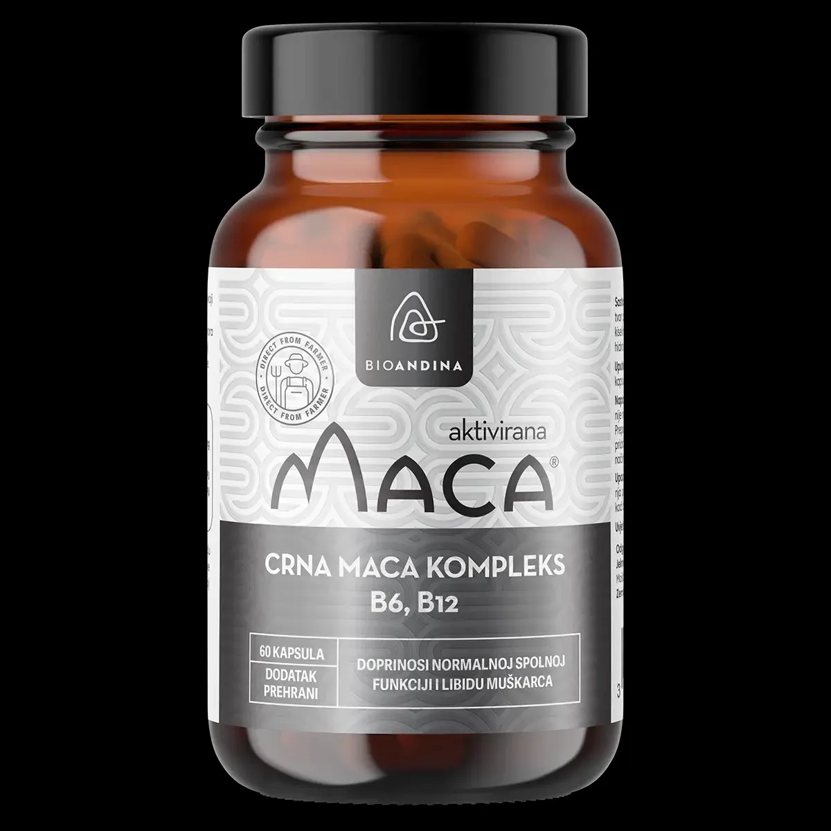 Bioandina Crna Maca 60 Kaps - Zagreb