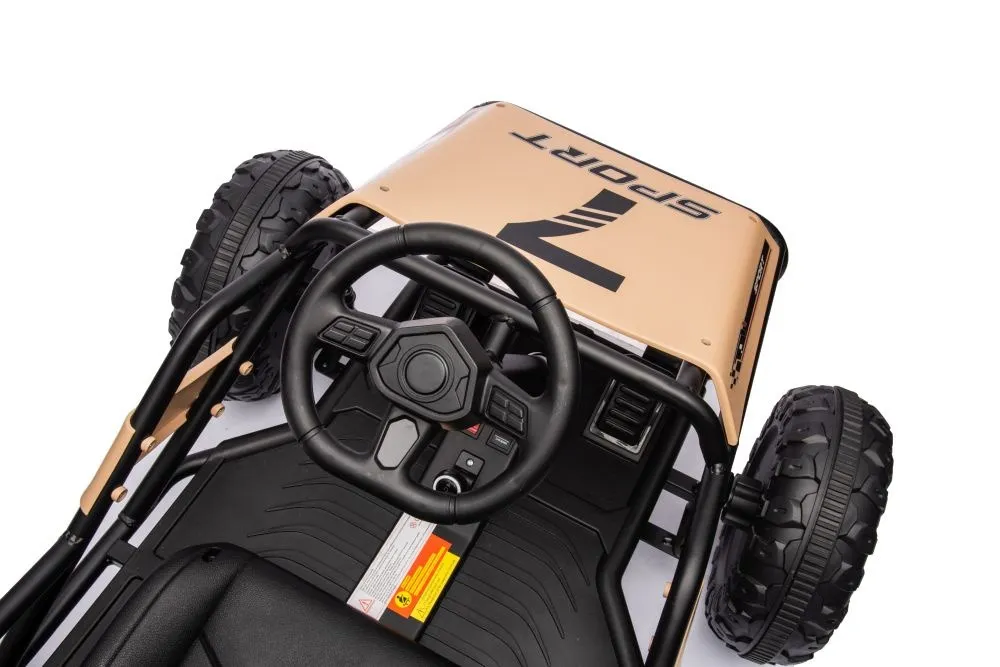 buggy na akumulator a8812 24v - bež - slika 15
