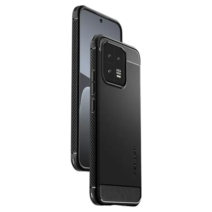 spigen rugged armor, black - xiaomi 13 - slika 2