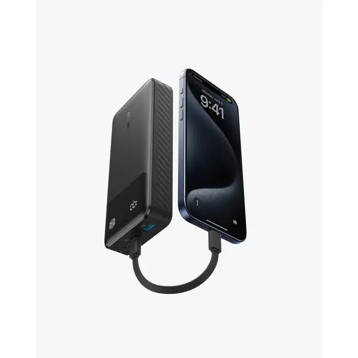 anker powerbank 20000 mah, 30w with included usb-c cable, black - slika 5