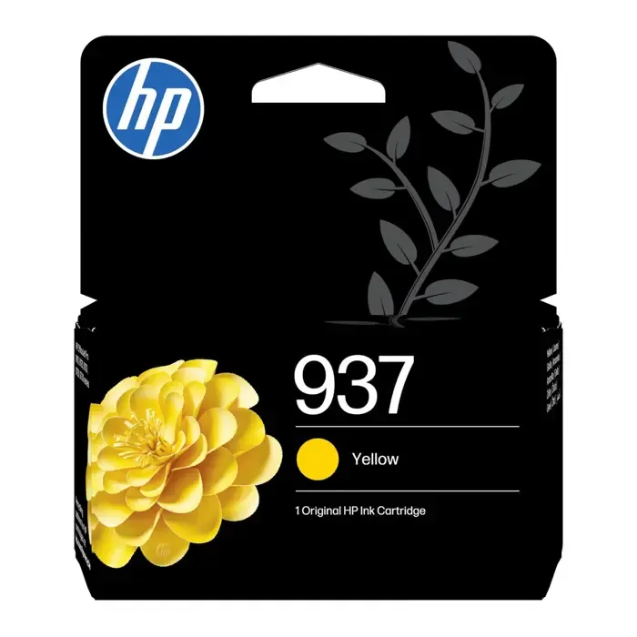 hp 937 yellow original ink cartridge - slika 1