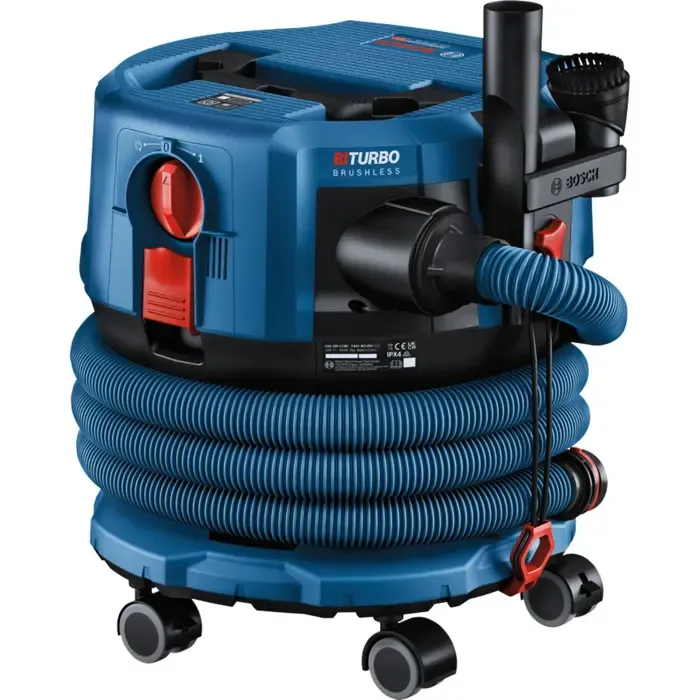 bosch gas 18v-12 mc, wet/dry vacuum cleaner (blue, without battery and charger) - slika 2