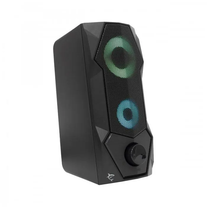 white shark rgb gaming 2.0 stereo zvučnici gsp-634 flow - slika 2