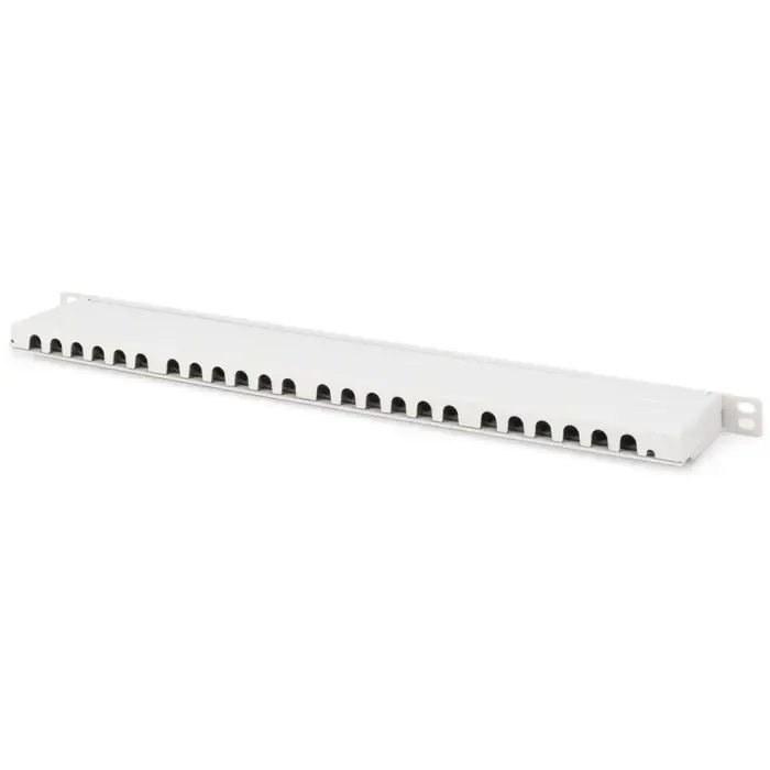 digitus cat 6a, class ea high density patch panel, 24 port (gray, 0.5 u, shielded) - slika 2