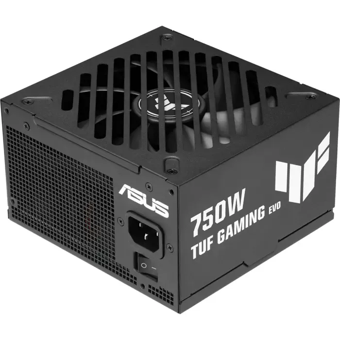 asus tuf gaming 750w gold evo (black, 1x 12-pin high power gpu, 2x pcie, cable management, 750 watts) - slika 3