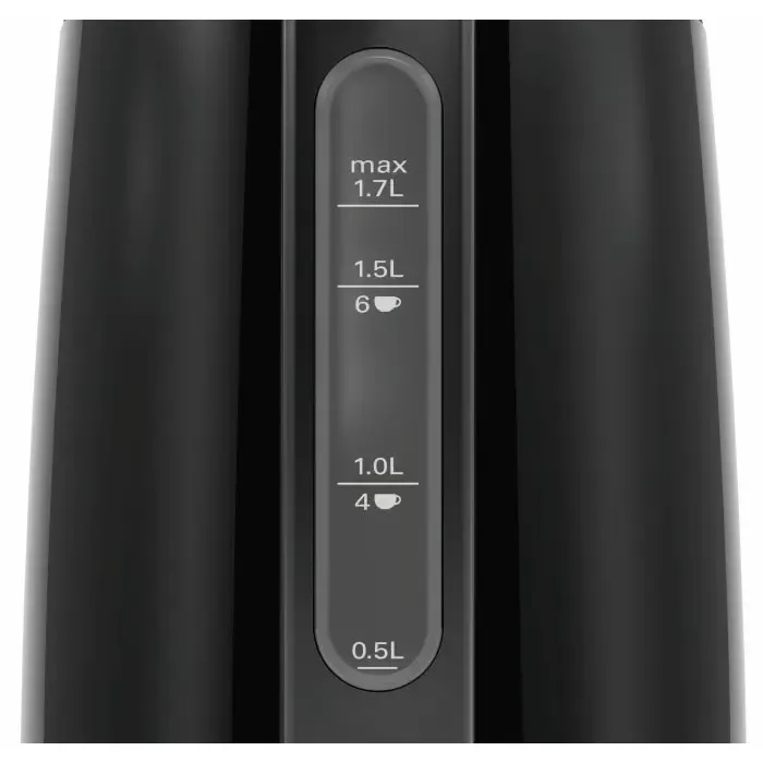bosch design line twk3p423, kettle (black, 1.7 liters) - slika 5