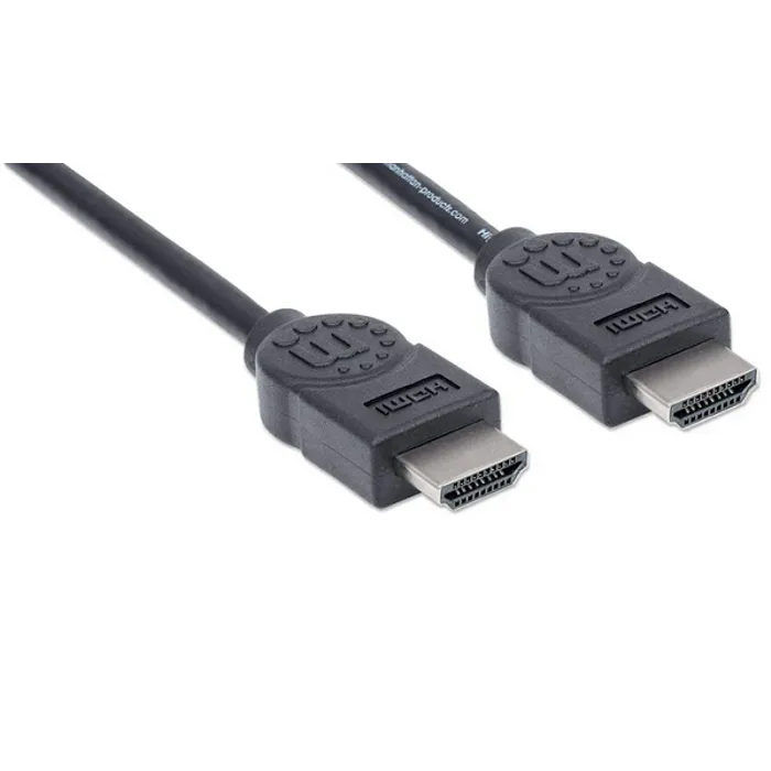manhattan kabel hdmi m/m, 4k@30hz,3d,1.8m,crni - slika 1