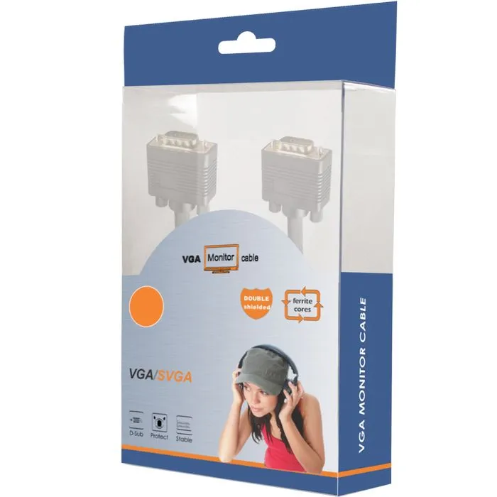 zed electronic vga (monitor) kabel, dužina 3 metara - mc/3.0 - slika 2