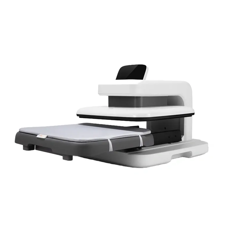 htvront auto 2 digit heat transfer press (white) - slika 3
