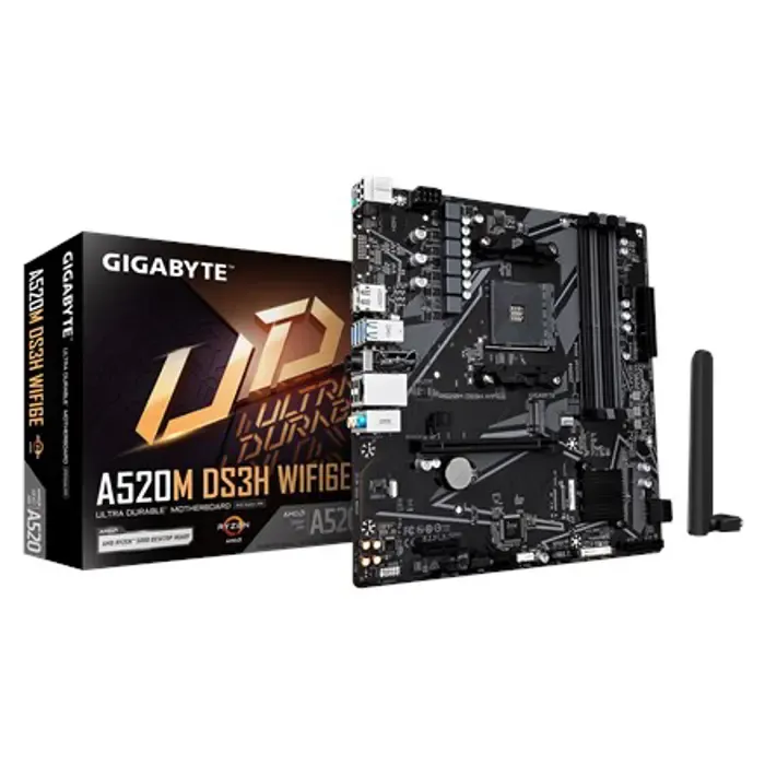 gigabyte a520m ds3h wifi6e (a520,am4,matx,ddr4) - slika 1