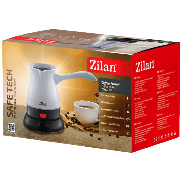 zilan kuhalo za kavu, 600 w, 0,3 lit., siva - zln0189 - slika 5