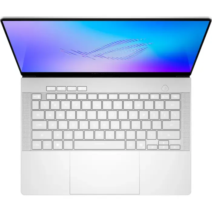 asus rog zephyrus g14 (gu405ar-sy044w) (white, intel® core? ultra 9 386h, nvidia geforce rtx 5070 ti, 64 gb lpddr5x, 2 tb (2 tb ssd), windows 11 home) - german - de layout - slika 3