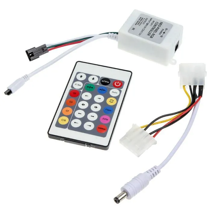 lamptron flexlight multi programmable rgb leds, infrared remote - 1m lamp-ledfp1001 - slika 2