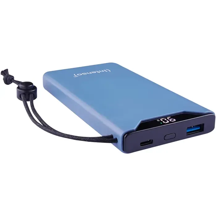 intenso powerbank f10000 blue (blue, 10,000 mah, pd 3.0, quick charge 3.0) - slika 3