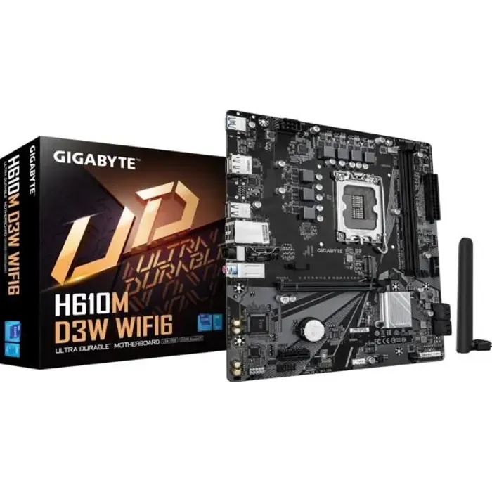 gigabyte h610m d3w wifi6 , ddr5, s1700 - slika 1
