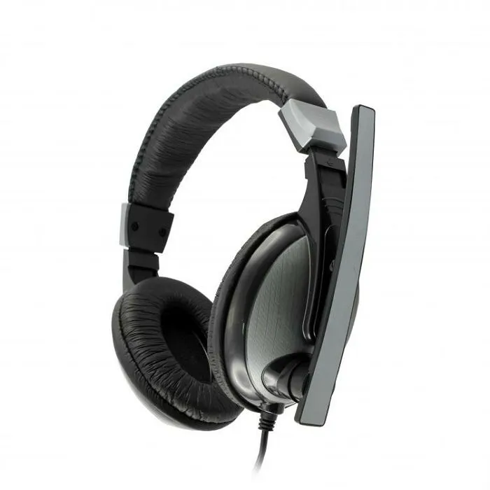 sbox on-ear slušalice s mikrofonom hs-302 crne - slika 2