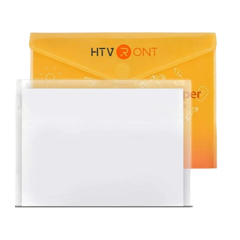 htvront glossy a4 self-adhesive film (white) - slika 1