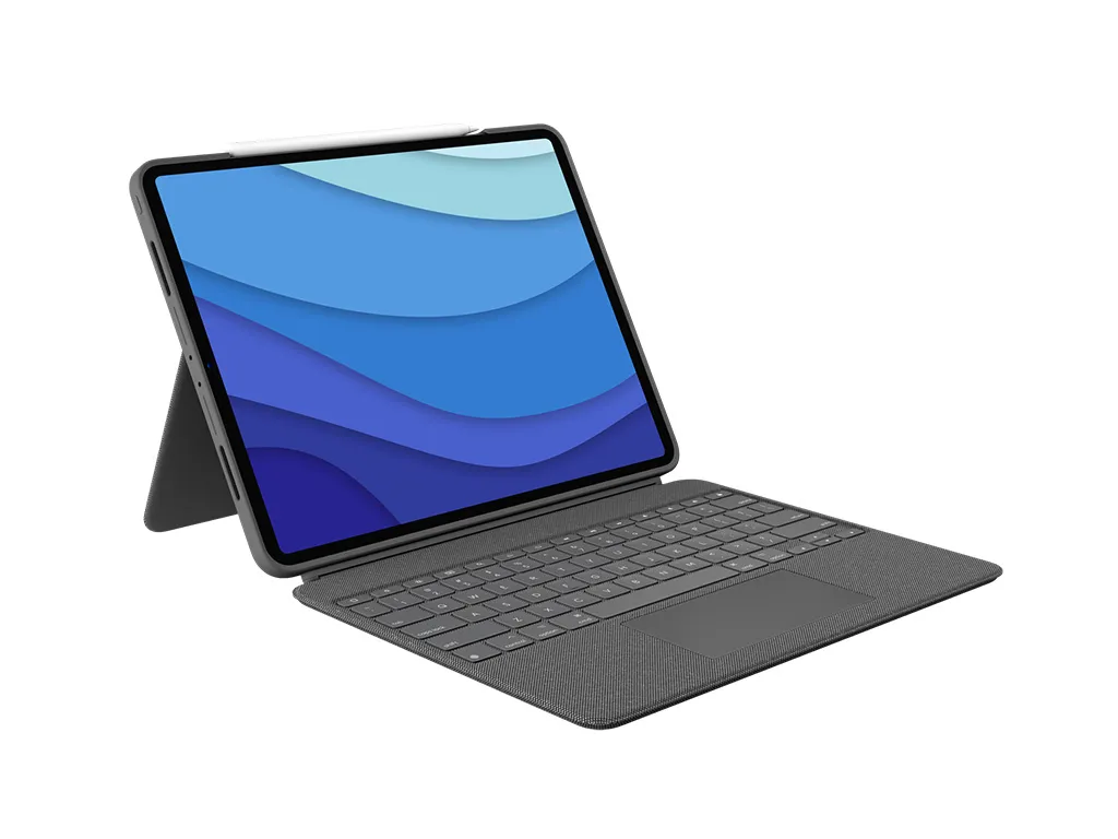 ovitek s tipkovnico logitech combo touch, za ipad pro 12.9" (5. in 6. gen.) , slo g. - 920-010214 - slika 1