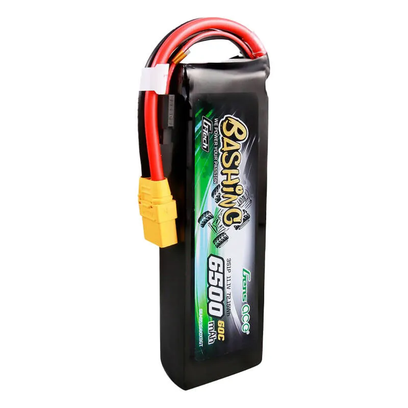 gens ace g-tech 6500mah 11.1v 60c 3s1p lipo battery pack with xt90-bashing series - slika 3