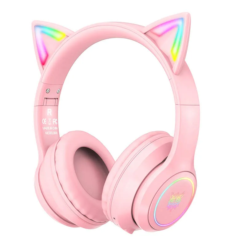 gaming headphones onikuma b90 pink - slika 1
