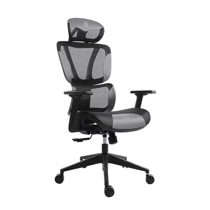 bit force uredska stolica royal lm-2d crno/siva - slika 1
