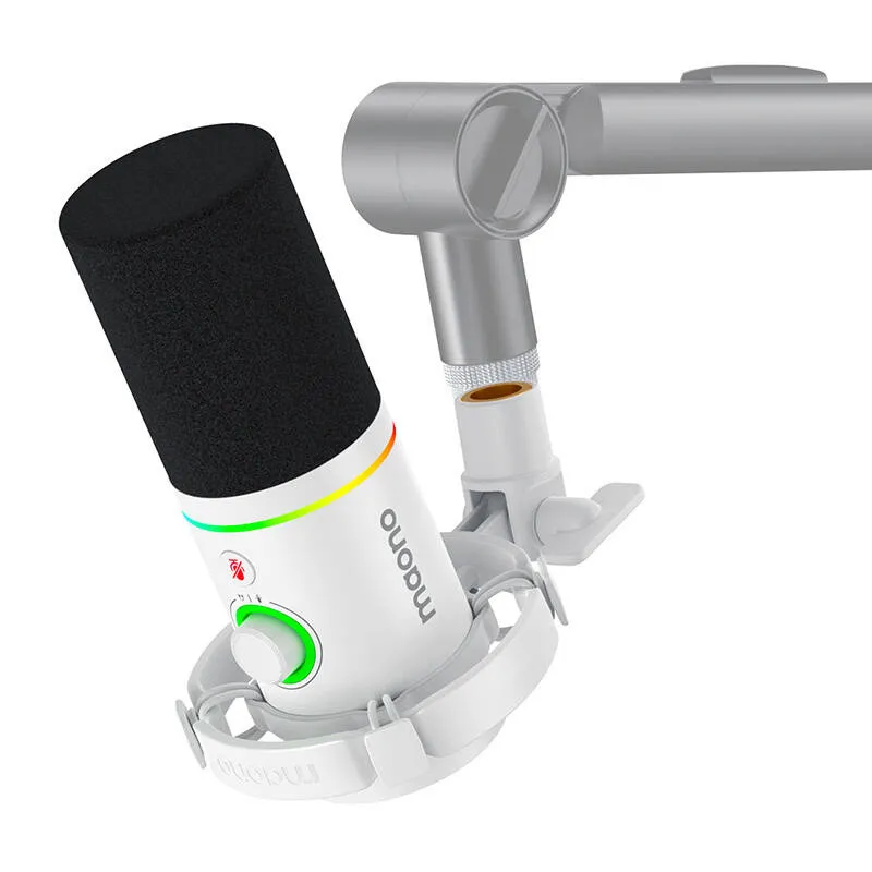 dynamic microphone maono pd200x (white) - slika 1