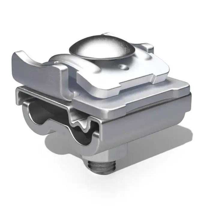 uni- frame l-foot clamp for grounding - slika 1