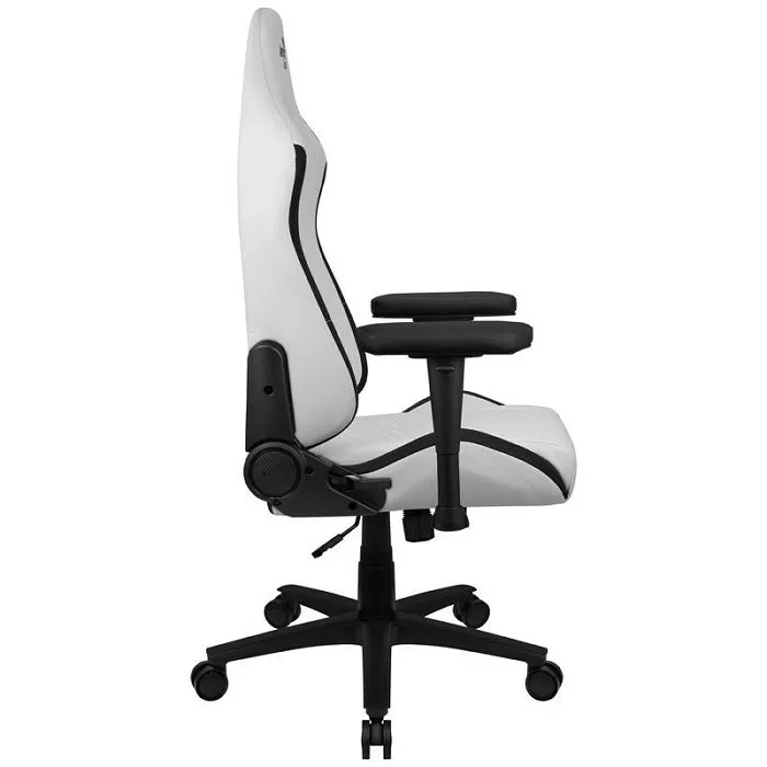 aerocool crown leatherette moonstone white gaming stolica, imitacija kože - bijela - slika 4